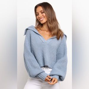 DECLAN KNIT SWEATER petal and pup tan